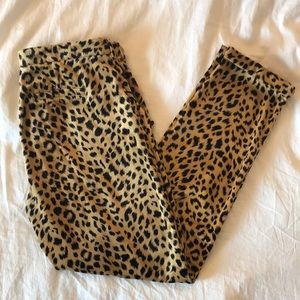 Leopard Print Scotch & Soda Trousers